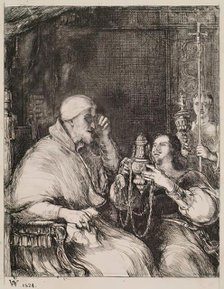 The Pope and the Goldsmith, 1824. Creator: David Wilkie.