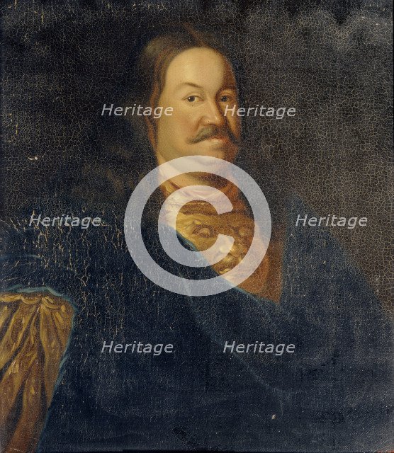 Portrait of Senator Prince Yakov Fyodorovich Dolgorukov (1639-1720), Early 18th cen.. Artist: Anonymous  