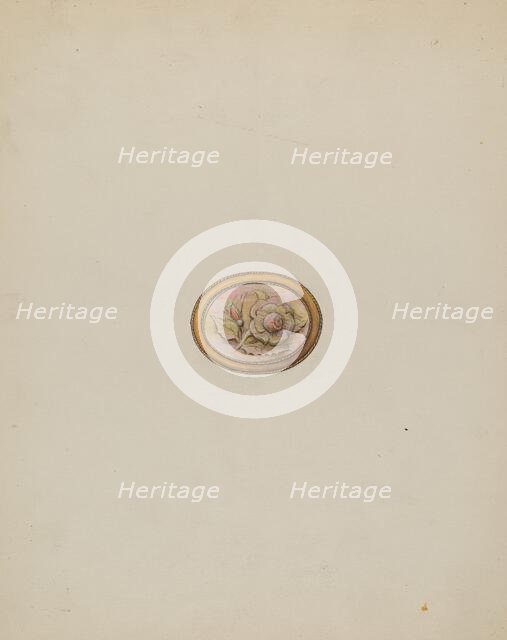 Brooch, c. 1936. Creator: Bertha Semple.