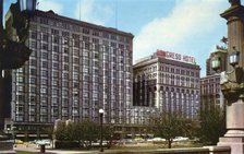 The Pick-Congress Hotel, Chicago, Illinois, USA, 1954. Artist: Unknown