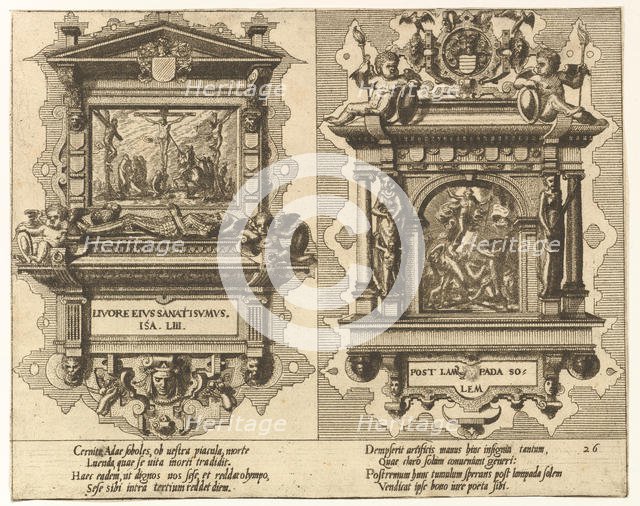 Cœnotaphiorum (26), 1563. Creators: Johannes van Doetecum I, Lucas van Doetecum.