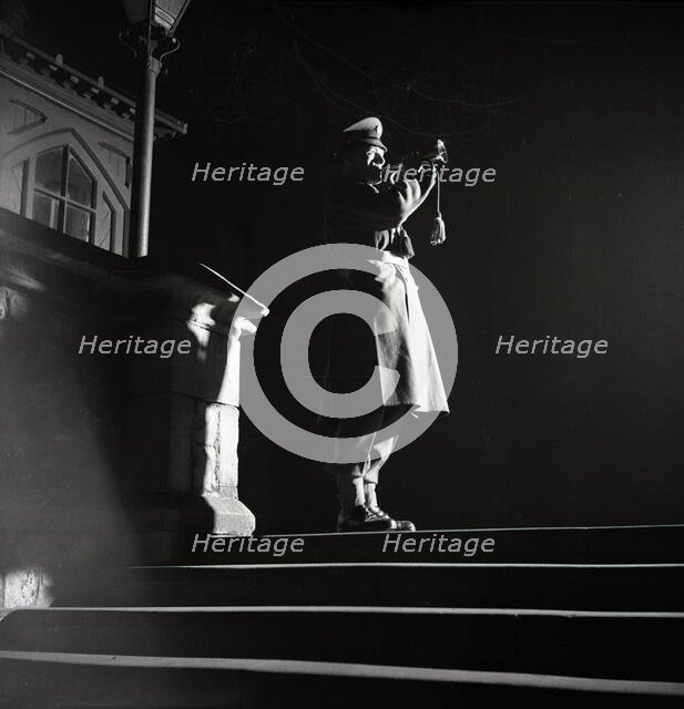 "Lights Out", Tower of London, c1955. Creator: Arthur Charles Kirby Ware.