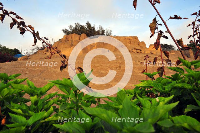 Huaca San Miguel, Parque de las Leyendas, Lima, Peru, 2015. Creator: Luis Rosendo.