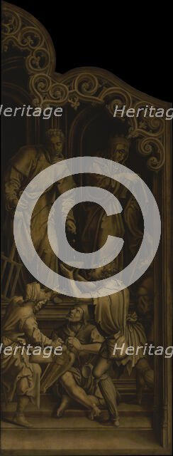 Saint Laurens and Saint Elizabeth, 1517-1524/ 1525. Creator: Bernaert van Orley.