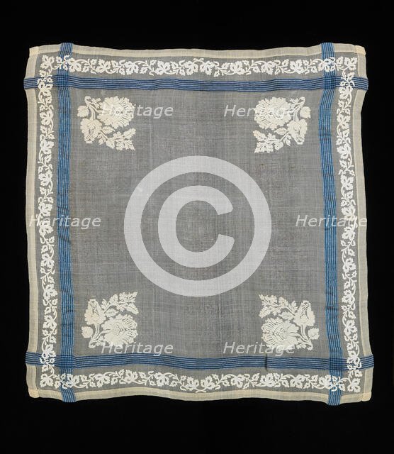 Handkerchief, Philippine, third quarter 19th century. Creator: Unknown.