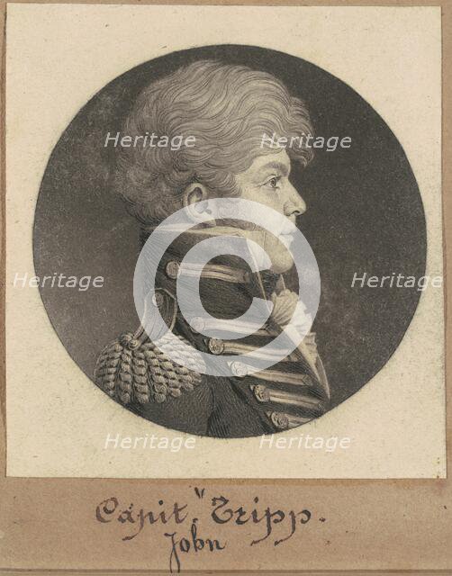 John Trippe, 1809. Creator: Charles Balthazar Julien Févret de Saint-Mémin.