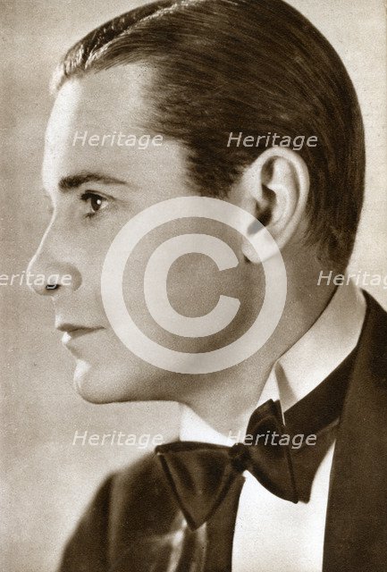 Herbert Marshall, English actor, 1933. Artist: Unknown