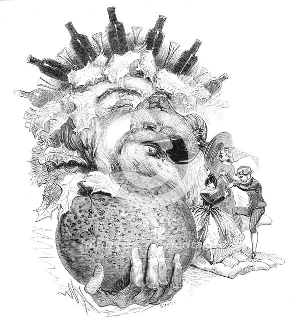 Father Christmas, 1844. Creator: Smyth.