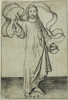 Christ Blessing, n.d. Creator: Martin Schongauer.