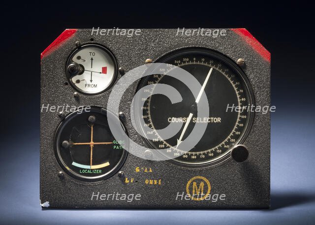 Prototype Indicator, Low Frequency Omni Range (LOR). Creator: Aircraft Radio and Control Company.