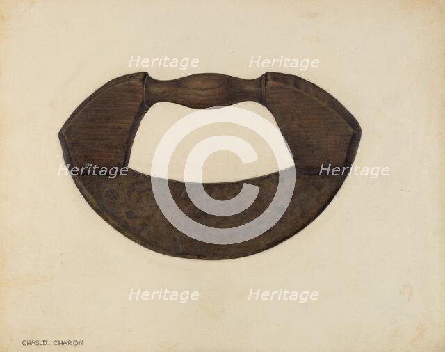 Chopping Knife, c. 1940. Creator: Charles Charon.