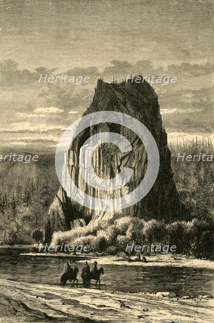 'Castle Rock', 1872.  Creator: John Filmer.