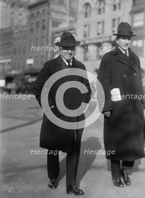 House of Representatives Committees - Committee To Investigate The Alleged Divulgence..., 1917. Creator: Harris & Ewing.