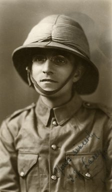 Private Lacey, 5th East Surrey regiment, Chakrata, India, 1917. Artist: Unknown