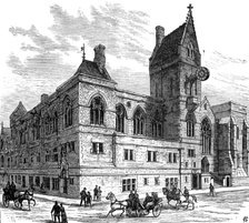 Townhall of Dover, opened by the Duke and Duchess of Connaught, 1883. Creator: Unknown.