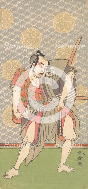 The Second Nakamura Sukegoro in the Role of Gokumon no Shobei, 2nd month, 1771. Creator: Shunsho.