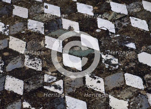 Mosaic, House of the Faun, Pompeii, Italy. Creator: Unknown.