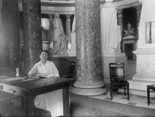 U.S. Capitol - Ladies' Reception Room, 1917. Creator: Harris & Ewing.