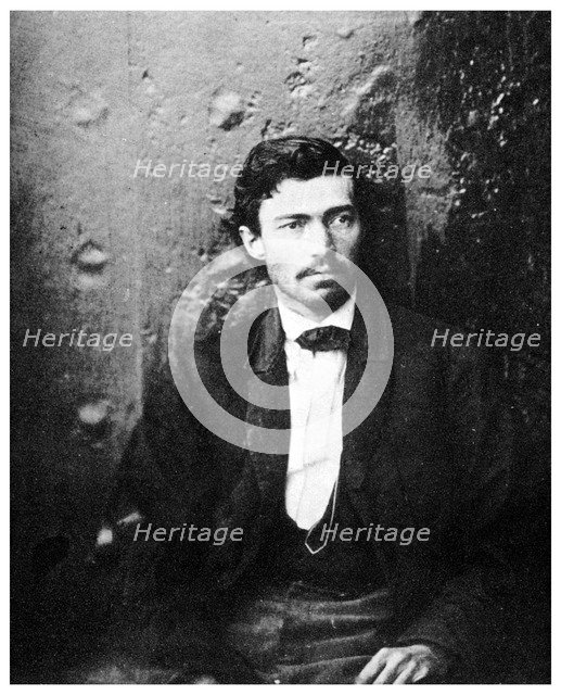 Samuel Arnold, member of the Lincoln conspiracy, 1865(1955). Artist: Unknown