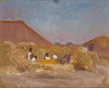 Gumno in Ukraine, 1901. Creator: Wojciech Weiss.