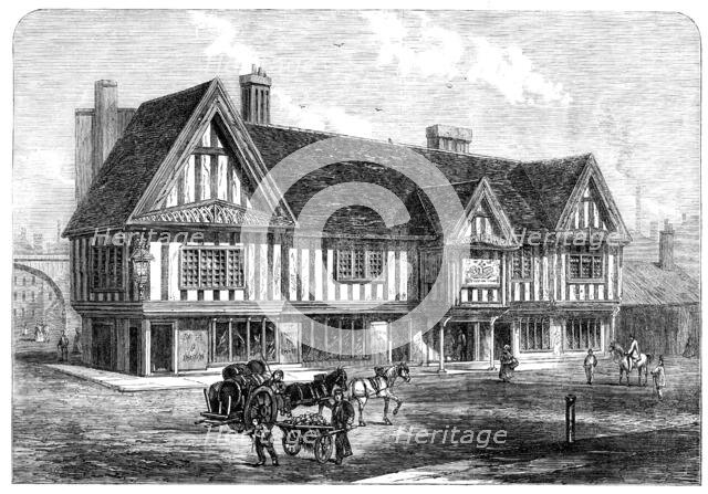 The Old Crown House, Birmingham, 1865. Creator: Unknown.