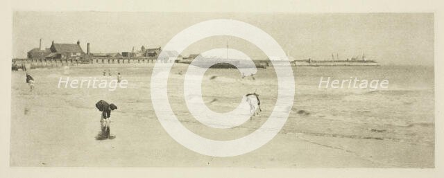 On Gorleston Sands, 1887. Creator: Peter Henry Emerson.