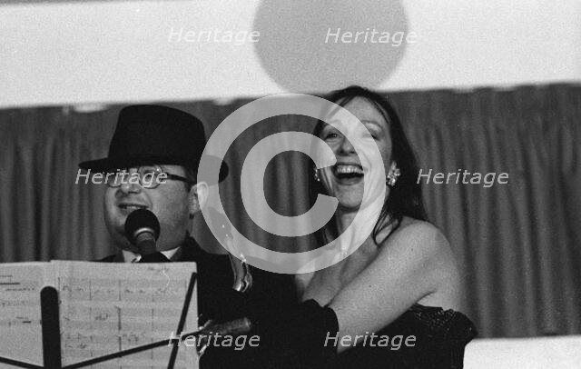Michael Hashim, Tess Garraway, De La Warr Pavilion, Bexhill, East Sussex, Dec 1997. Creator: Brian O'Connor.