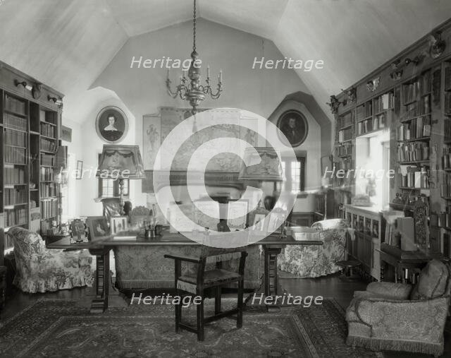 Virginia House, Library, Richmond, Henrico County, Virginia, 1929-1930. Creator: Frances Benjamin Johnston.