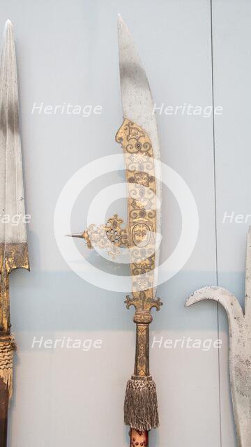 Fauchard of the Bodyguard of Cardinal Scipione Borghese-Caffarelli, Italian, ca. 1600-1610. Creator: Unknown.