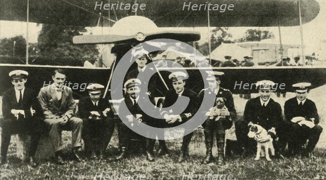 Commander Samson of the Royal Flying Corps...First World War, c1914, (c1920). Creator: Cribb.