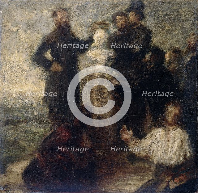 Hommage à Berlioz, c. 1900. Artist: Fantin-Latour, Henri (1836-1904)