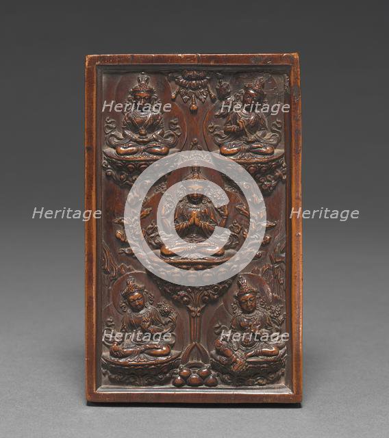 Sadaksari-Lokesvara Mandala, c. 1475-1525. Creator: Unknown.