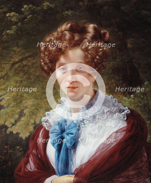 Portrait of Madame Le Doyen, 1825. Creator: Louis Hersent.
