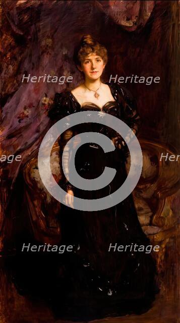 Mrs J.E. Crombie of Parkhill. Creator: James Jebusa Shannon.