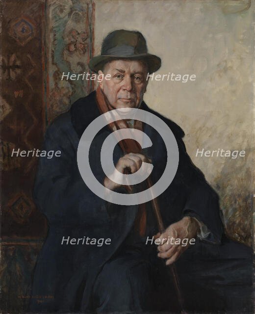 Composer Leevi Madetoja, 1941. Creator: Vilho Sjöström.