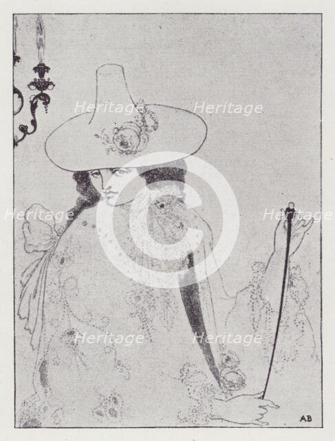 D'Albert, 1897. Creator: Aubrey Beardsley.