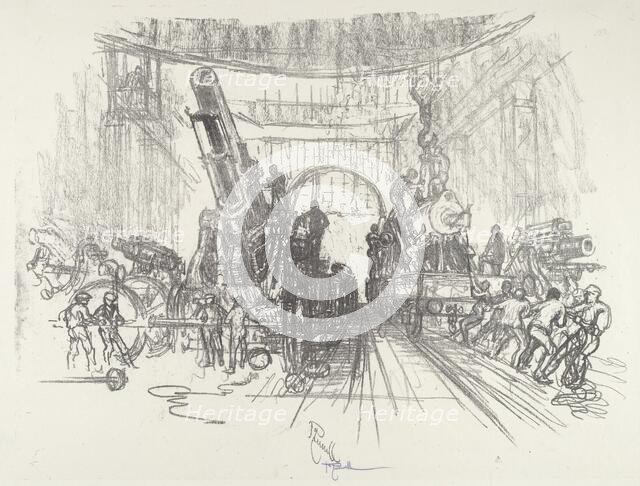 Ready for War, 1916. Creator: Joseph Pennell.