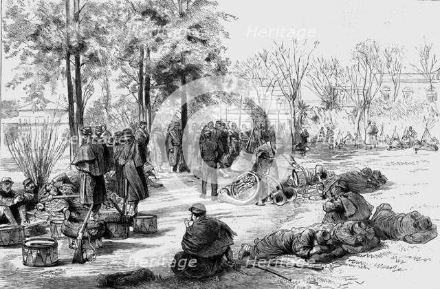 'Scenes at Buenos Ayres during the Revolution in Argentina, 1890. Creator: Unknown.