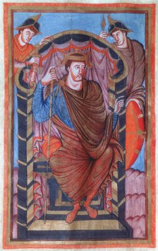 Lothair I, Frankish Emperor, 9th century. Artist: Unknown