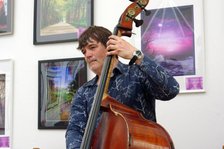 Andy Cleyndert, Jo Harrop and Friends, Clocktower Cafe Jazz Club, Croyden, London, 29 May 2025. Creator: Brian O'Connor.