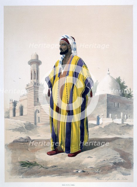 'Fellah', c1825-1875. Artist: Emile Prisse D'Avennes