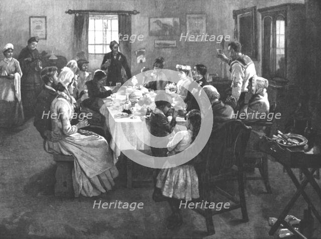 ''The Health of the Bride" after Stanhope A Forbes', 1890. Creator: Unknown.