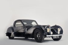 Bugatti type 57S 1937 . Artist: Simon Clay.