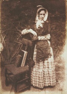 Unknown Woman, c. 1844. Creator: David Octavius Hill (British, 1802-1870); Robert Adamson (British, 1821-1848), and.