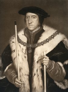 'Thomas Howard, Third Duke of Norfolk', c1530s, (1902).Artist: Hans Holbein the Younger