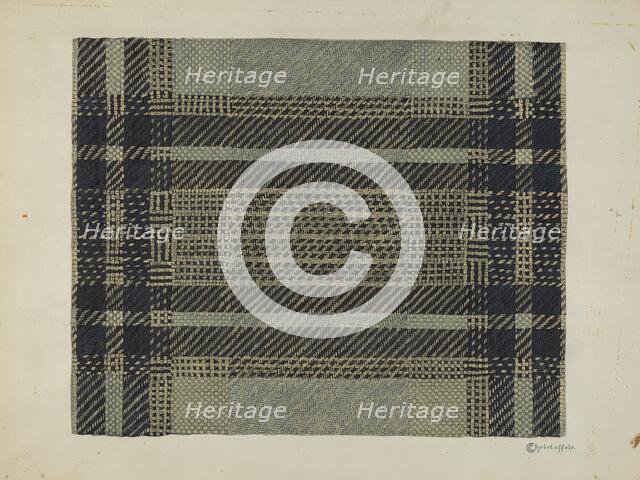 Coverlet, c. 1940. Creator: Cornelius Christoffels.