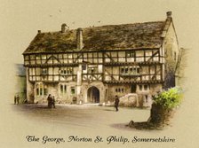 'The George, Norton St. Philip, Somersetshire', 1936.   Creator: Unknown.