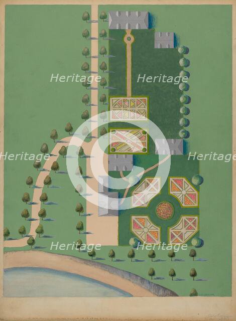 I. Tiebout Estate, c. 1936. Creator: Meyer Goldbaum.