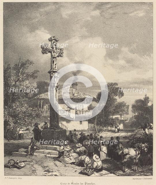 Croix de Moulin-les-Planches, 1827. Creator: Richard Parkes Bonington.