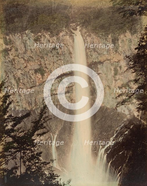 [Waterfall], 1870s. Creator: Unknown.